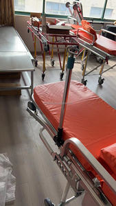 Camilla de transferencia de silla ajustable de ambulancia con ruedas de - Product Image 4