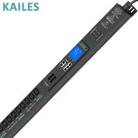 KAILES(KLS) Smart MD Series Premium Server PDU |   Point de contrôle réseau double WiFi 24 prises 32A 200-240VAC Alimentation intelligente