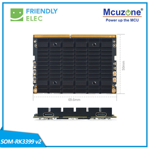 แผง RK3399V2หลักซัม4GB DDR 16GB eMMC โมดูลฝังตัวพร้อมกับอินเตอร์เฟซ HDM WiFi MIPI บอร์ดเดี่ยวคอมพิวเตอร์ - Product Image 2