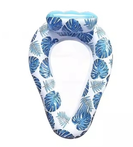 Mùa Hè Hồ Bơi <span class=keywords><strong>Inflatable</strong></span> Phòng Chờ Ghế Nước Ánh Sáng Hình Chữ U Ghế Sofa Với Mái Hiên - Product Image 3