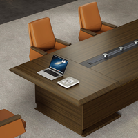 Ensemble de bureau de conférence ergonomique convertible moderne avec des tailles petites et grandes