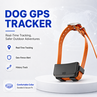 Collar de Rastreo GPS GLONASS 2G Resistente al Agua, Larga Duración de Batería, Localizador en Tiempo Real, Geo Cercas, Historial de Rutas, Correa de TPU Resistente, PC