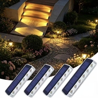 Nouvelle Arrivée Lumière Solaire Extérieure Étanche IP68 avec Coque PC pour Aménagement Paysager, Allée, Quai, Sol et Jardin