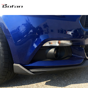 <span class=keywords><strong>Spoiler</strong></span> Anteriore/Alette Aerodinamiche per Ford Mustang 2015-2017 in Plastica ABS - Coppia Splitter Paraurti Anteriore - Kit Aerodinamico Aggressivo - Product Image 4