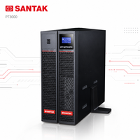 SANTAK UPS 3KVA  Alimentation sans interruption (ASI) monophasée à onde sinusoïdale pure haute fréquence
