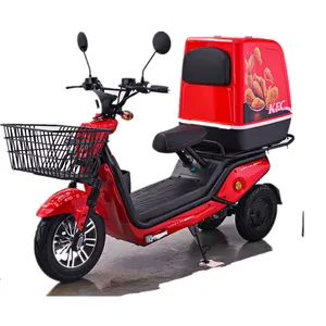 Dijual Tiga Roda Pengiriman Makanan Skuter Sepeda Motor Kendaraan Pengiriman Makanan Bawa Keluar