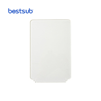 BestSub vente en gros 14*21.5*0.4cm ébauches de sublimation nouveauté cadre Photo rectangulaire acrylique cadeau d'Halloween parfait