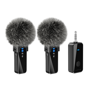 Microfono Lavalier Wireless Professionale M35 da 3,5mm con Cancellazione del Rumore AI, Microfono Portatile Wireless per Nikon e <span class=keywords><strong>Canon</strong></span> - Product Image 1