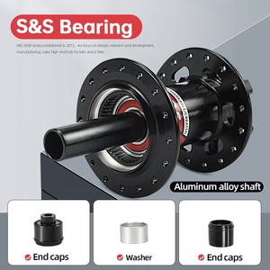 Vente flash d'usine, moyeu <span class=keywords><strong>avant</strong></span> et arrière de vélo de montagne personnalisé à 32 trous, pièces de vélo, <span class=keywords><strong>axe</strong></span> traversant, moyeu en alliage d'aluminium, moyeux de vélo de montagne - Product Image 4
