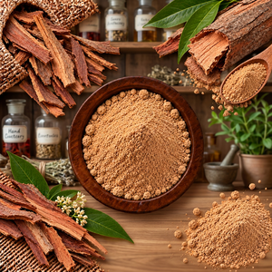 Poudre d'écorce d'Ashoka naturelle, ingrédient botanique à base de plantes pour les formulations cosmétiques, produits à base de plantes, soins personnels et produits naturels - Product Image 3