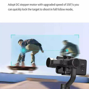 กิมบอล 3 แกน พร้อมระบบควบคุมผ่านมือถือ, ตัวกันสั่นแบบมืออาชีพ, ไม้เซลฟี่ติดตามใบหน้าสำหรับวิดีโอบล็อก - Product Image 3