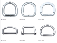 Boucles en métal pour chaussures, sacs, ceintures, DIY, 38 mm, et anneaux en D et anneaux en O en métal assortis