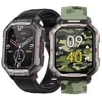 NX3 Smart Watch Montres numériques de sport pour hommes Running BT Calls 410mAh Big Battery IP67 Waterproof Smartwatch