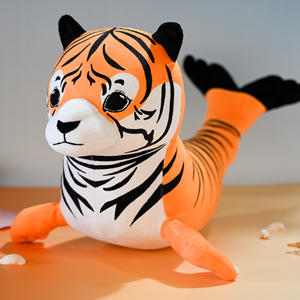 Peluche Personalizado de Tigre Siberiano Auténtico, Mascota Personalizada para Eventos Deportivos, Animales de Peluche de Alta Calidad - Product Image 4