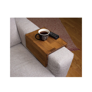 Table d'accoudoir en bois moderne, table de <span class=keywords><strong>plateau</strong></span> de bras de canapé, table de bras de canapé en bois personnalisée - Product Image 3