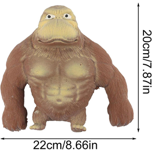 <span class=keywords><strong>Jouet</strong></span> sensoriel de réduction d'éclaboussures de latex élastique de <span class=keywords><strong>singe</strong></span> collant pour des filles - Product Image 4