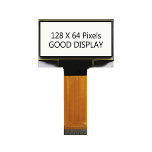 GL 0.96英寸OLED显示屏 128x64 白蓝黄单色小型SSD1306 PCB安装 26.70x19.26x1.45mm I2C PMOLED屏幕 - Product Image 6