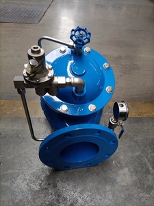 Vanne <span class=keywords><strong>de</strong></span> régulation hydraulique auto-actuée à commande pilote, réglable et stabilisatrice, pour eau à basse température, 4 pouces - Product Image 3