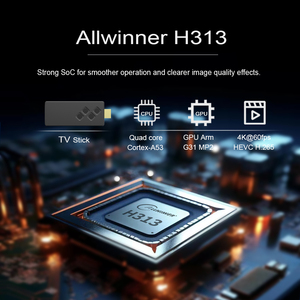 Nhà Máy Q2 H313 1GB 8GB ATV TV Stick Allwinner Android 10 Quad Core 2.4G + 5G Wifi B-T Toàn Cầu IP-TV 4K Ổn Định Tốt Nhất TV Dongle Stb - Product Image 3