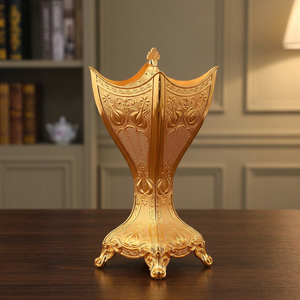 Quemador de Incienso Metálico, Base para Quemador de Incienso, Difusor de Aromaterapia, Uso Durante Todo el Año, Ramadán, Eid, Religioso - Product Image 1