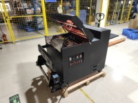 Machine professionnelle tout-en-un de 60 cm (24 pouces) pour le séchage et le secouage de la poudre DTF, avec four de préréchauffage et de polymérisation automatique pour imprimante DTF