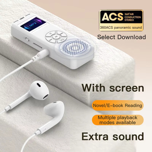 Reproductor de Audio Digital Portátil Personalizado, Auriculares Inalámbricos Bluetooth, Compatible con Tarjeta TF, Memoria Expandible, Lector de Libros Electrónicos para Exámenes Escolares - Product Image 5