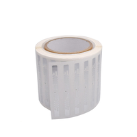 Antenne RFID gravée en PET, mini-étiquette autocollante UHF RFID 860-960 MHz pour l'accès aux hôtels, la gestion des actifs, OEM ODM