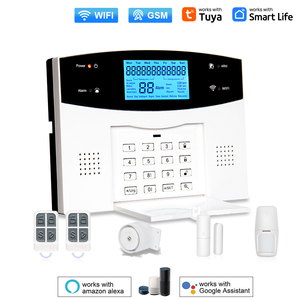 OEM/ODM, producto Tuya Smart Home, sistema de alarma WIFI + GSM + PSTN, alarma antirrobo, seguridad antirrobo para el hogar con teclado, - Product Image 6