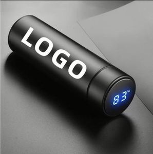 Bouteilles isothermes intelligentes de 500 ml, thermos en acier inoxydable, gourdes isothermes sous vide, gobelet avec affichage de la température, bouteille d'eau intelligente - Product Image 5