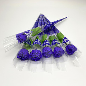Precio barato, flor artificial de seda de tacto Real, Clavel individual para regalo del Día de la madre, decoración del hogar - Product Image 2