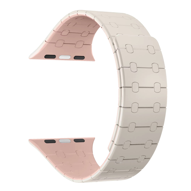 Replacement Soft Sports Silicone Magnetic Ring Strap for Apple Watch Series 10/ 9 /8 41mm 45mm 42mm 46mm 49mm 38mm 40mm 44mm