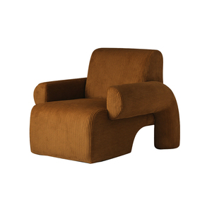 <span class=keywords><strong>Fauteuil</strong></span> confortable à un seul siège avec accoudoirs, tissu en laine d'agneau respirant, <span class=keywords><strong>fauteuil</strong></span> rembourré pour chambre à coucher ou salon - Product Image 3