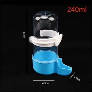 240ml nước tự động Dispenser cho nhỏ để chim lớn treo Parrot Feeder lồng với vật nuôi phụ kiện - Product Image 6