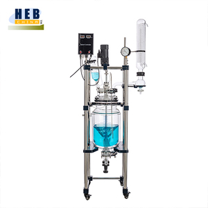 Réacteur en verre revêtu HEB-30L pour la chimie organique et inorganique et l'équipement de laboratoire de précision - Product Image 2