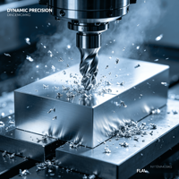 Centre d'usinage vertical à grande vitesse Steady VF600, machine de fraisage CNC pour la découpe de métaux légers