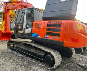 En Stock Hitachi ZX240 24 Tons Mini Excavadora sobre orugas Aprobado por EPA Excavadora grande usada Venta de subasta de segunda mano barata - Product Image 2
