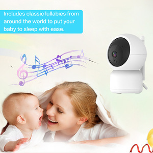 Display da 5 pollici No WiFi Baby <span class=keywords><strong>Monitor</strong></span> con schermo 1080P HD Auto temperatura ambiente bambini monitoraggio 2MP Smart Baby <span class=keywords><strong>Monitor</strong></span> <span class=keywords><strong>Wireless</strong></span> - Product Image 4