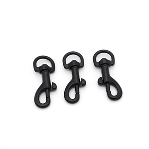 Wholesale Black Keychain Swivel Snap <strong>Dog</strong> <strong>Hook</strong> for Handbags - Product Image 1