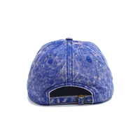 Casquette de baseball vintage en coton sergé délavé avec broderie 3D sur 6 panneaux, personnalisable en gros