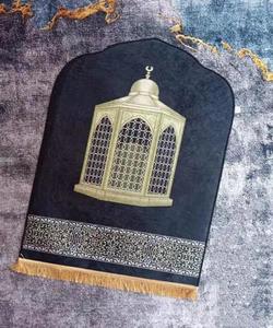 Tapis de Prière Épais Velours Doux Tapis Musulman - Product Image 6