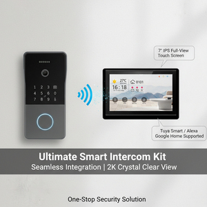 <span class=keywords><strong>Kit</strong></span> de <span class=keywords><strong>Videoportero</strong></span> IP Hiwink, Admite <span class=keywords><strong>4</strong></span> Unidades, Monitor Interior 2K con Detección de Movimiento por Radar, Teléfono de Seguridad para Apartamento - Product Image 6