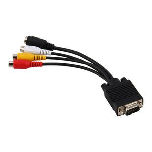 <span class=keywords><strong>VGA</strong></span> TV dönüştürücü s-video 3RCA kablo adaptörü için PC - Product Image 5