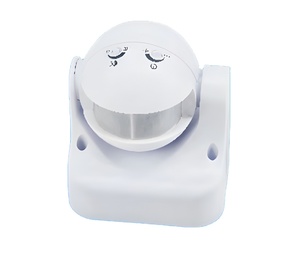 مصباح LED خارجي مستقل رخيص الثمن مع مستشعر حركة ومدى كشف 12 متر وتأخير قابل للتعديل للحدائق والساحات - Product Image 1