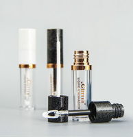 Brillant à lèvres liquide Lip Liner Tint Plastic AS Bottle Slim Tip 2 in 1 Cosmetics Tube