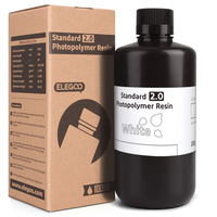 Elegoo Resin standar ditingkatkan, Resin cetak 3D LCD 405nm, Resin Printer standar ditingkatkan