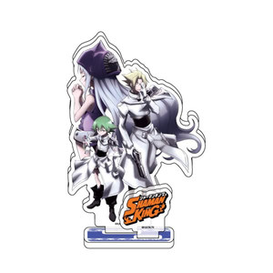 แท่นอะคริลิค OEM ODM ขนาด A3 สำหรับวางทีวี อนิเมะ <span class=keywords><strong>Shaman</strong></span> <span class=keywords><strong>King</strong></span> 01 ริเซลก์ จีน แมร์โค แผ่นอะคริลิคตั้งโชว์ - Product Image 1