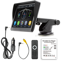Écran Carplay MP5 7 Pouces Tactile Lecteur DVD Voiture pour Téléphone Portable Connexion Sans Fil Moniteur Car Play Universel