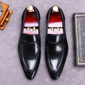 Chaussures d'été pour hommes à bout fermé, légères et respirantes, mocassins à enfiler, chaussures de marche décontractées et tendance en cuir de vache - Product Image 4