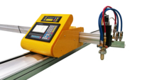 Chinois pas cher prix Portable CNC Plasma et coupe de gaz oxygène aluminium métal flamme plaque d'acier petite Mini Machine de découpe