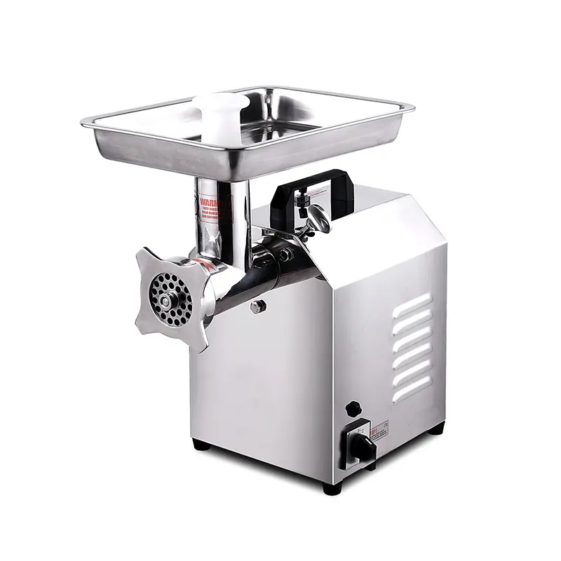 Macchina In Acciaio Inox Alimentare a base di Carne elettrico Grinder Salsiccia Stuffer Mincer con Salsiccia Tubo per la Cucina di Casa Uso Commerciale